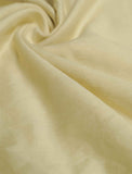 Pure Chanderi Yellow Color Fabric