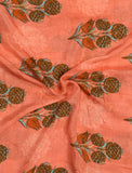 Tussar Satin Mukaish Fabric