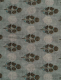Tussar Satin Mukaish Printed Fabric