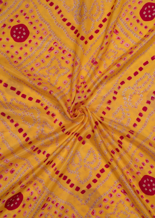 Bandhani fabric online Clearance