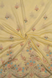 Muslin Embroidered Fabric