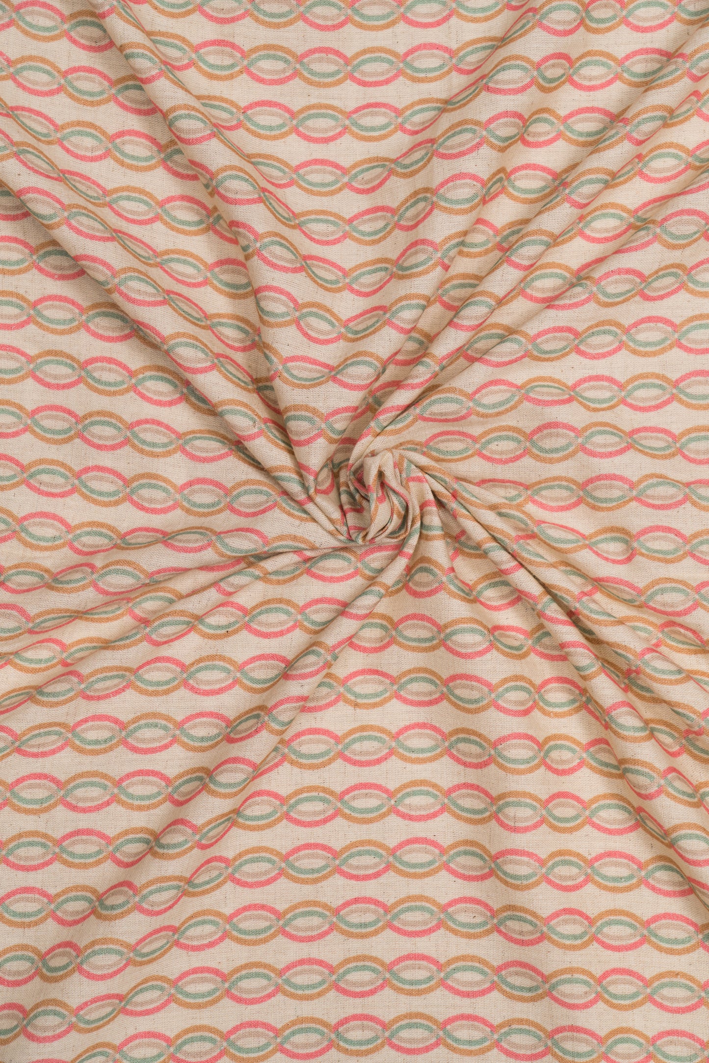 Handloom Cotton Printed Fabric