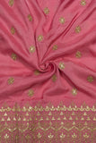 Upada Silk Embroidered Fabric