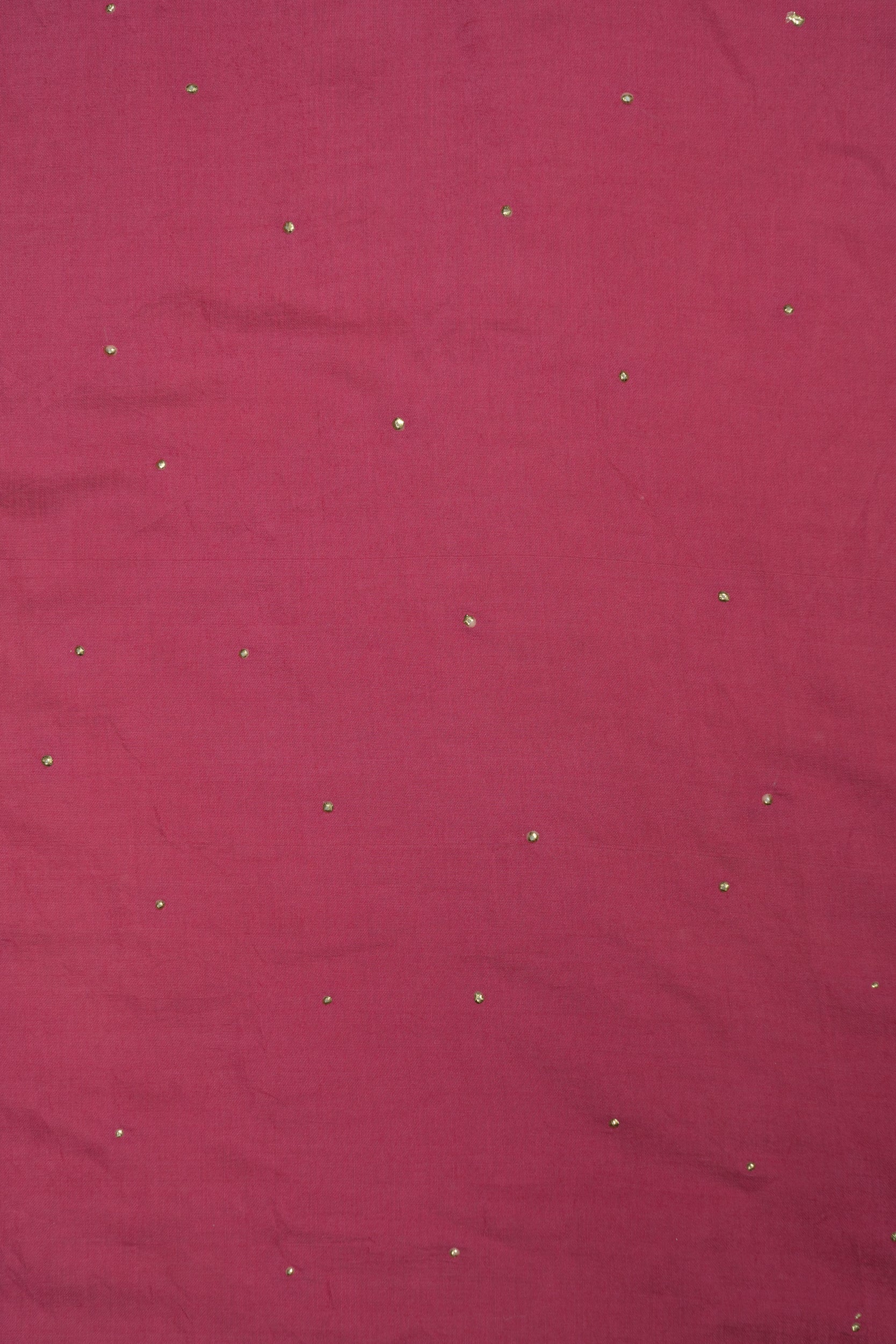 Chanderi Mukaish Dyed Fabric