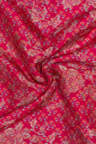 Jacquard Dola Silk Printed Fabric