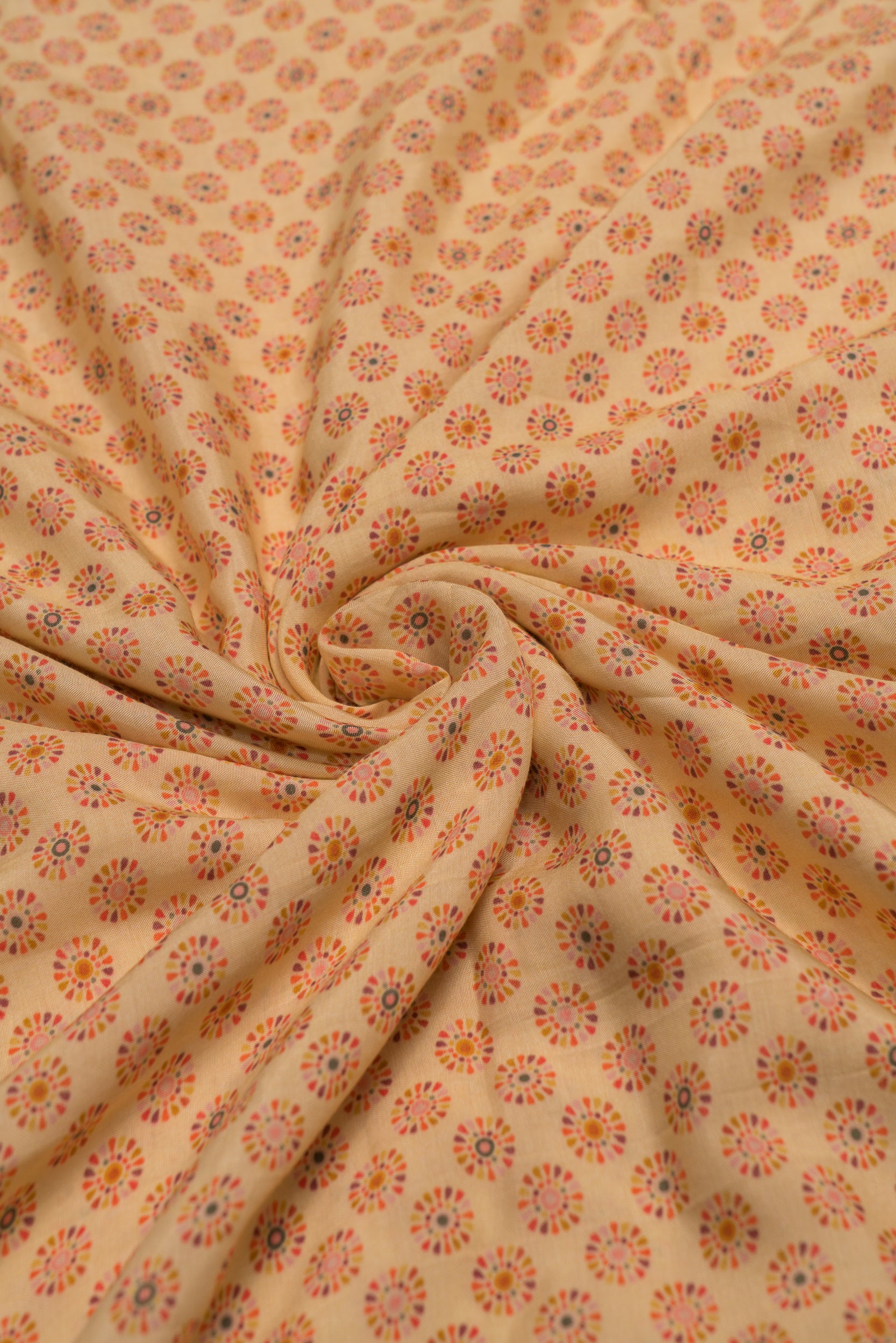 Cotton Silk Printed Fabric
