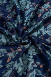 Pre Cut Gajji Silk Printed Fabric (1 meter)